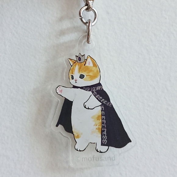 Mofusand - Acrylic Key Ring Charm - Orange Cat - 3/$25 - Picture 1 of 6
